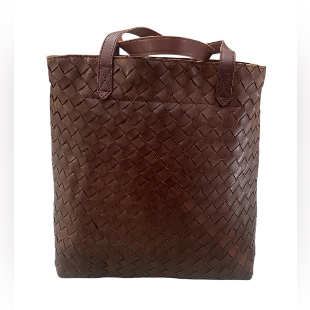 Madewell The Medium Transport Tote-Chocolate Raisin - Picture 2 of 9